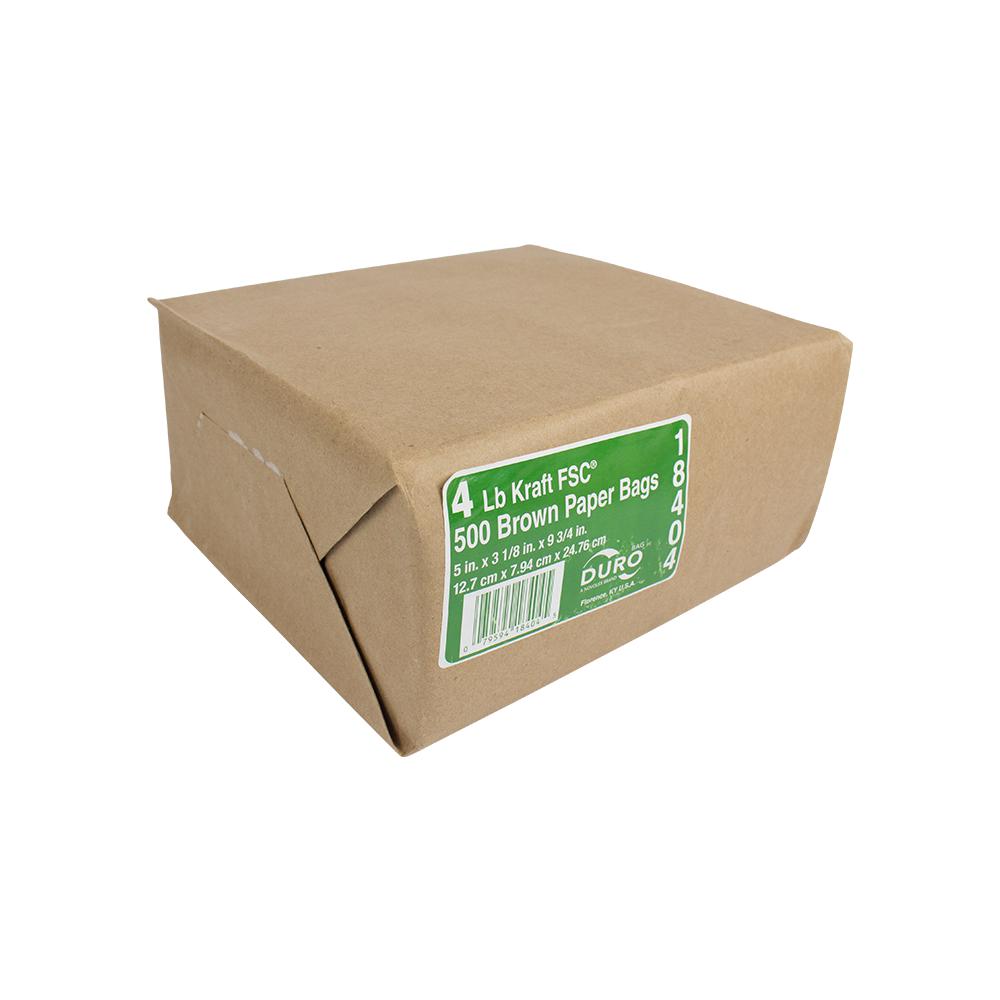4 lb Brown Paper Bags