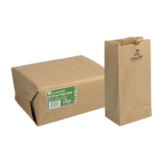 10 lb Brown Paper Bag