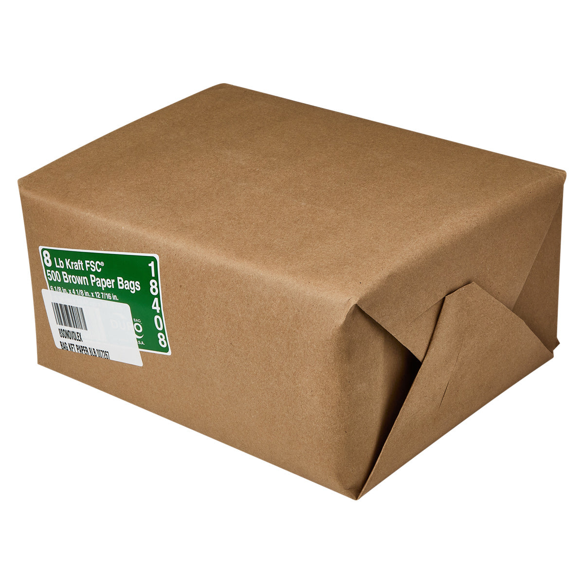 8 lb Brown Paper Bags